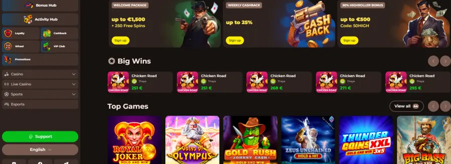 Roulettino bonus code